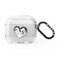 Valentines Day Photo Personalised AirPods Glitter Case 3rd Gen