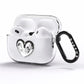 Valentines Day Photo Personalised AirPods Pro Clear Case Side Image