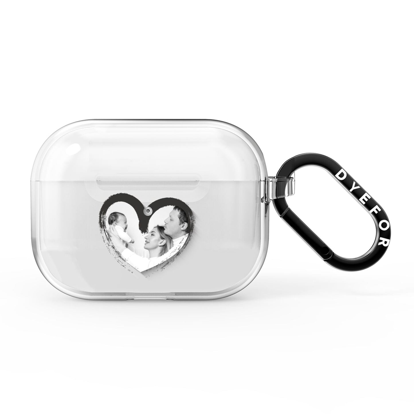 Valentines Day Photo Personalised AirPods Pro Clear Case