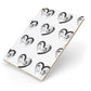 Valentines Day Photo Personalised Apple iPad Case on Gold iPad Side View