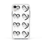 Valentines Day Photo Personalised Apple iPhone XR Impact Case White Edge on Silver Phone