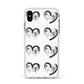 Valentines Day Photo Personalised Apple iPhone Xs Max Impact Case White Edge on Silver Phone