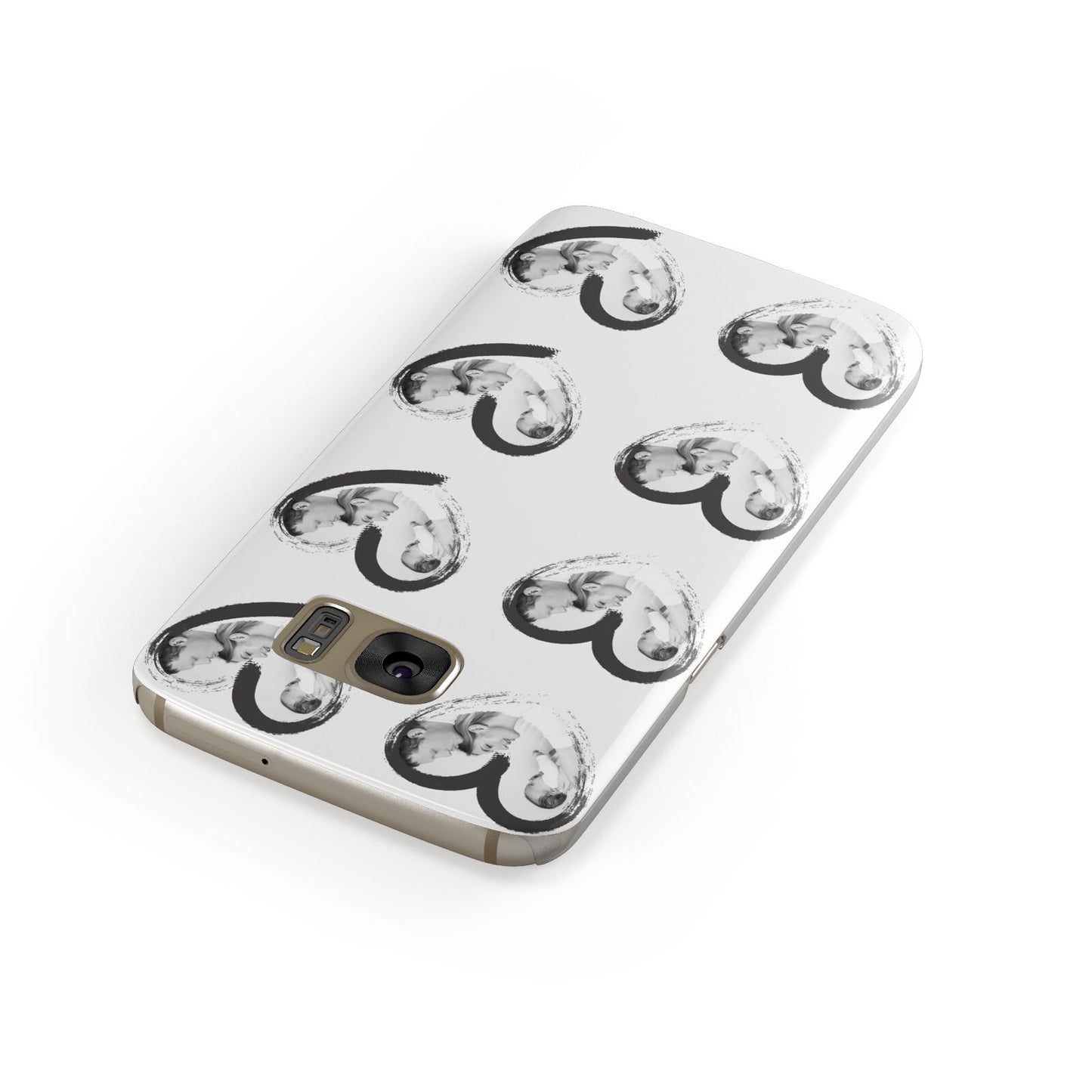 Valentines Day Photo Personalised Samsung Galaxy Case Front Close Up