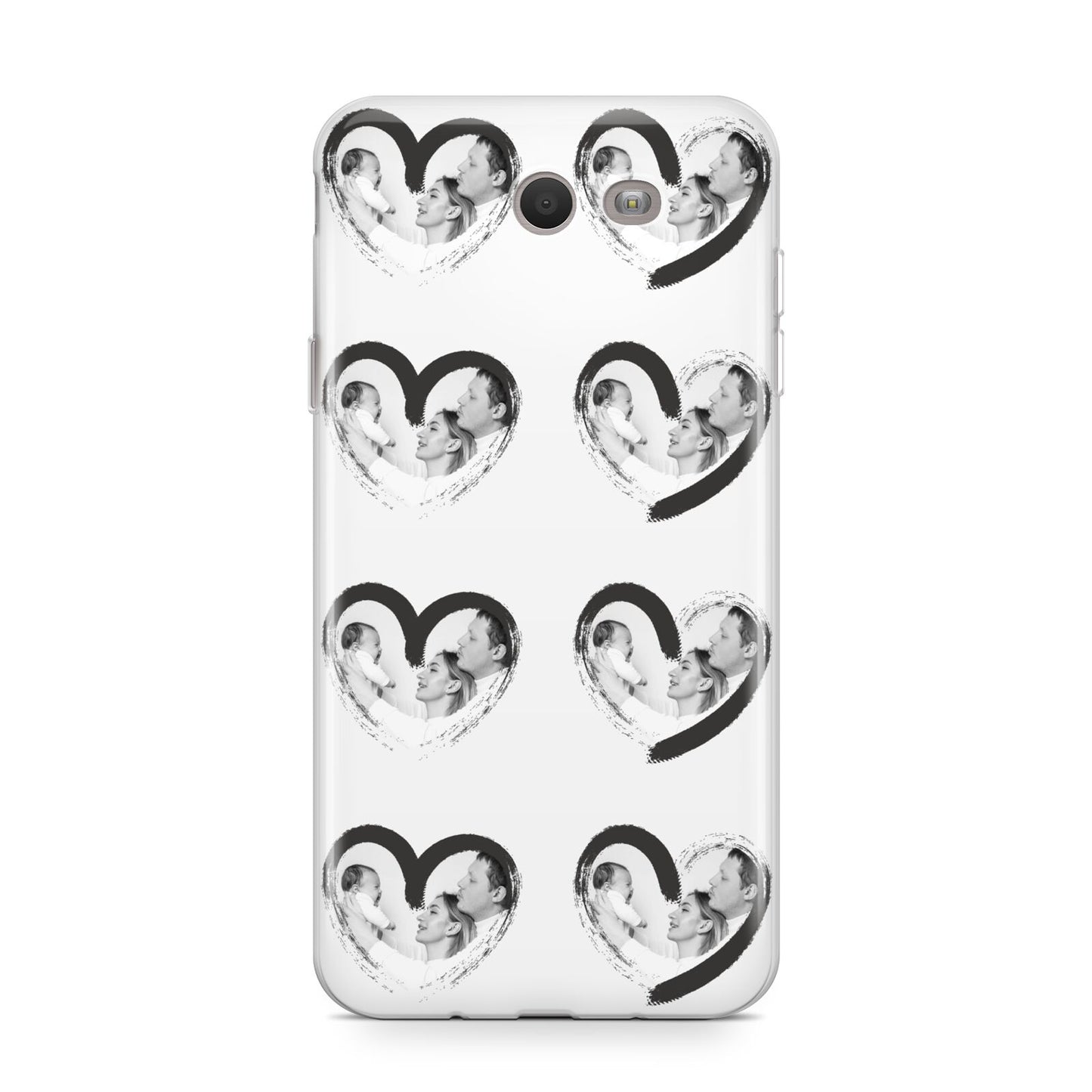 Valentines Day Photo Personalised Samsung Galaxy J7 2017 Case