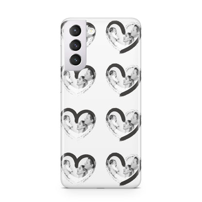Valentines Day Photo Personalised Samsung S21 Case