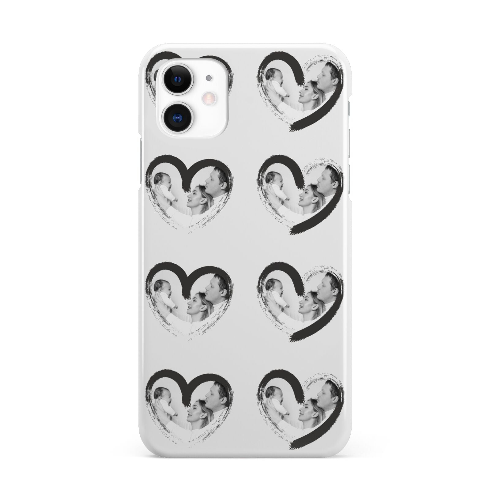 Valentines Day Photo Personalised iPhone 11 3D Snap Case