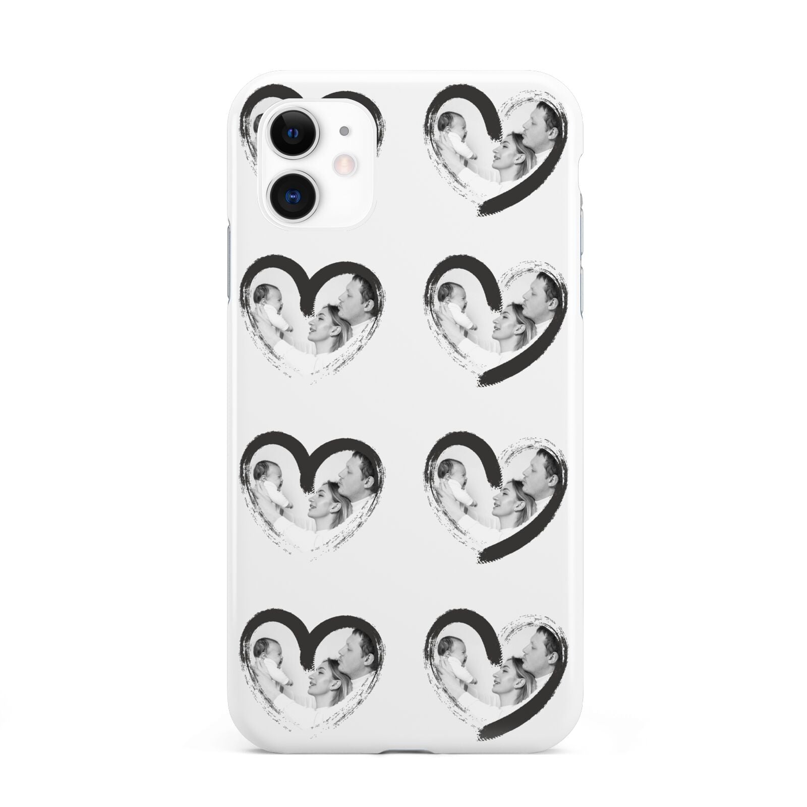 Valentines Day Photo Personalised iPhone 11 3D Tough Case