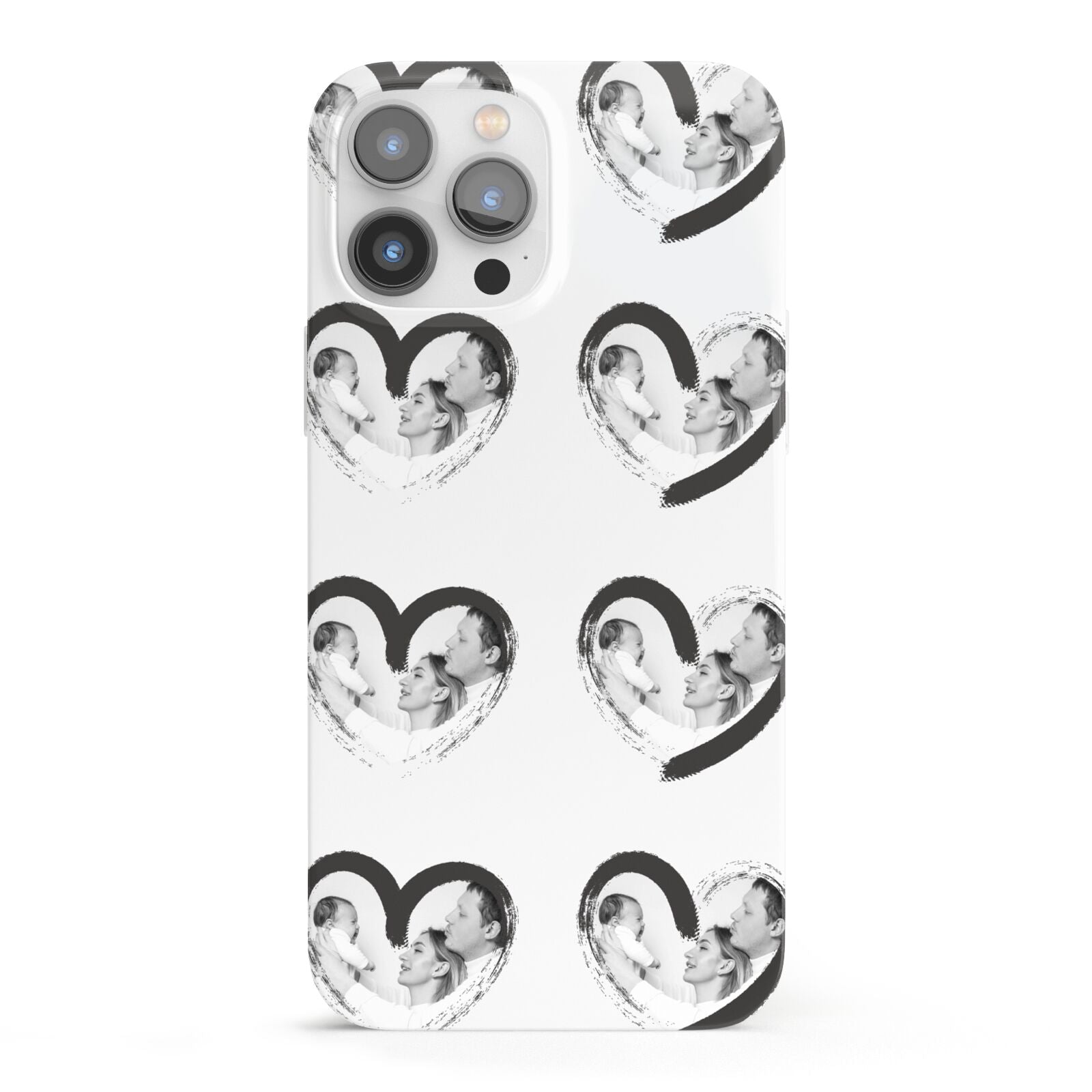 Valentines Day Photo Personalised iPhone 13 Pro Max Full Wrap 3D Snap Case
