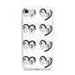 Valentines Day Photo Personalised iPhone 7 Bumper Case on Silver iPhone