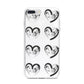 Valentines Day Photo Personalised iPhone 7 Plus Bumper Case on Silver iPhone