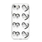 Valentines Day Photo Personalised iPhone 8 Bumper Case on Silver iPhone