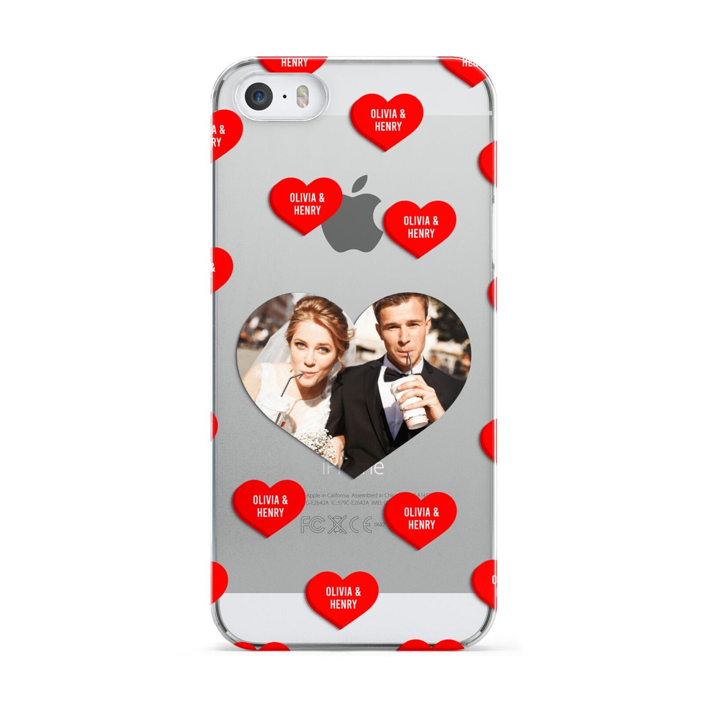 Valentines Day Photo Upload Apple iPhone 5 Case