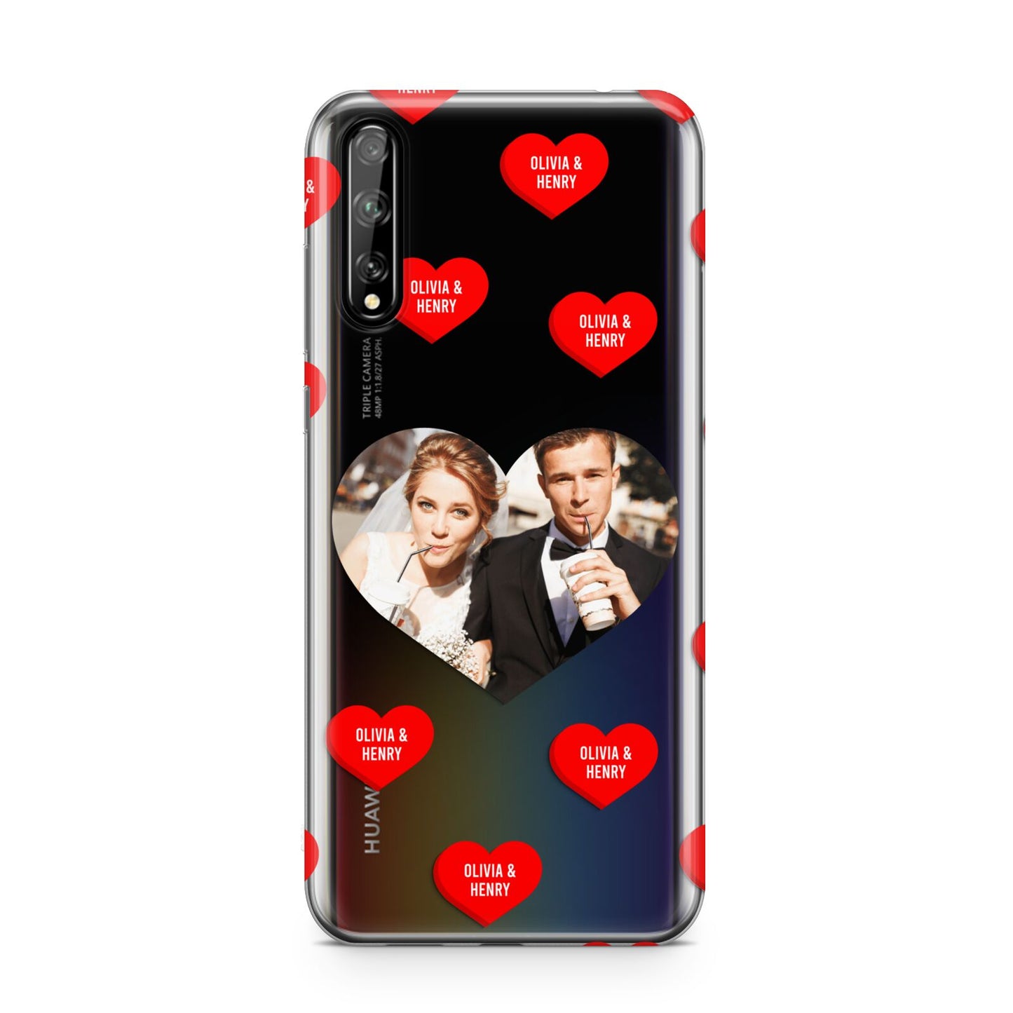 Valentines Day Photo Upload Huawei Enjoy 10s Phone Case