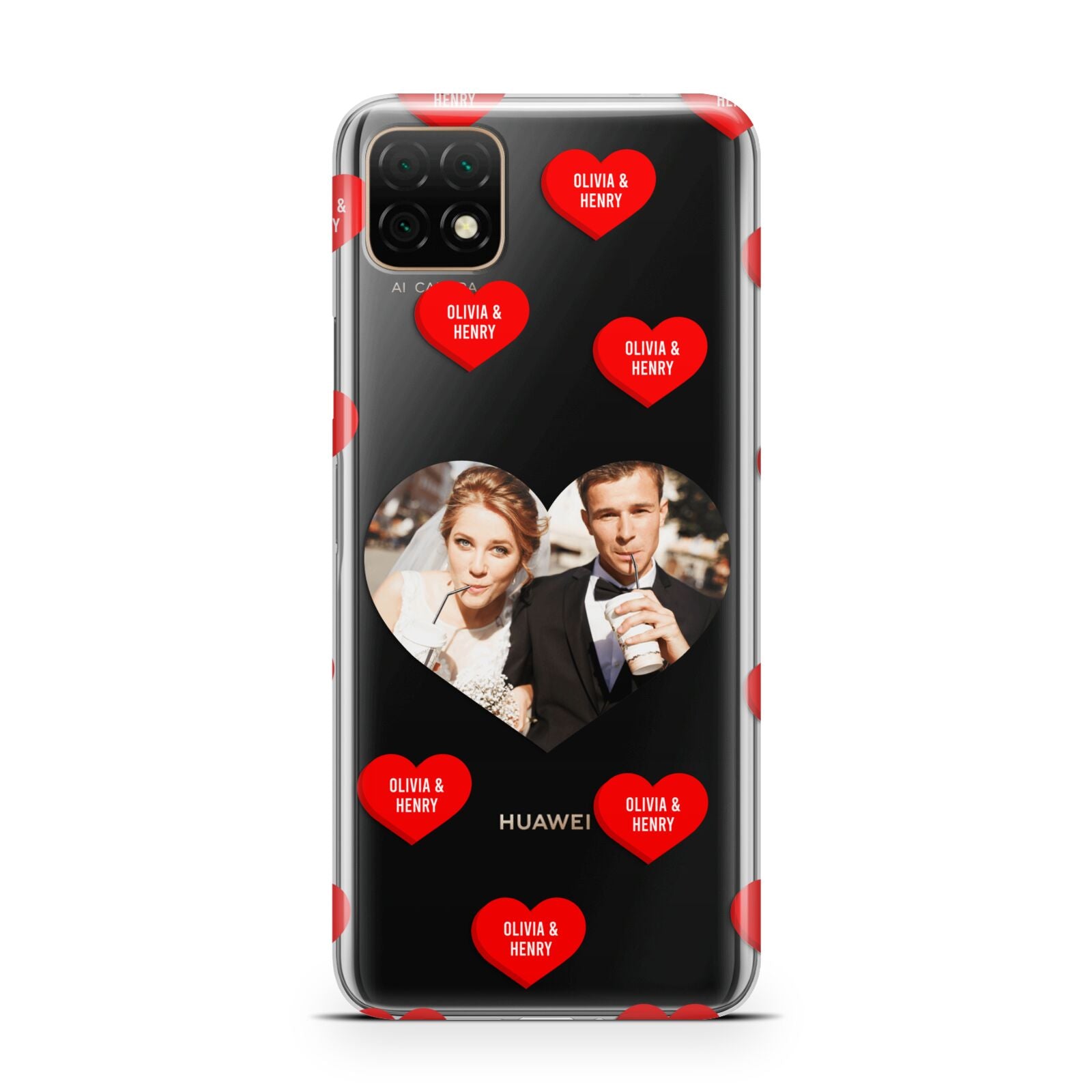 Valentines Day Photo Upload Huawei Enjoy 20 Phone Case