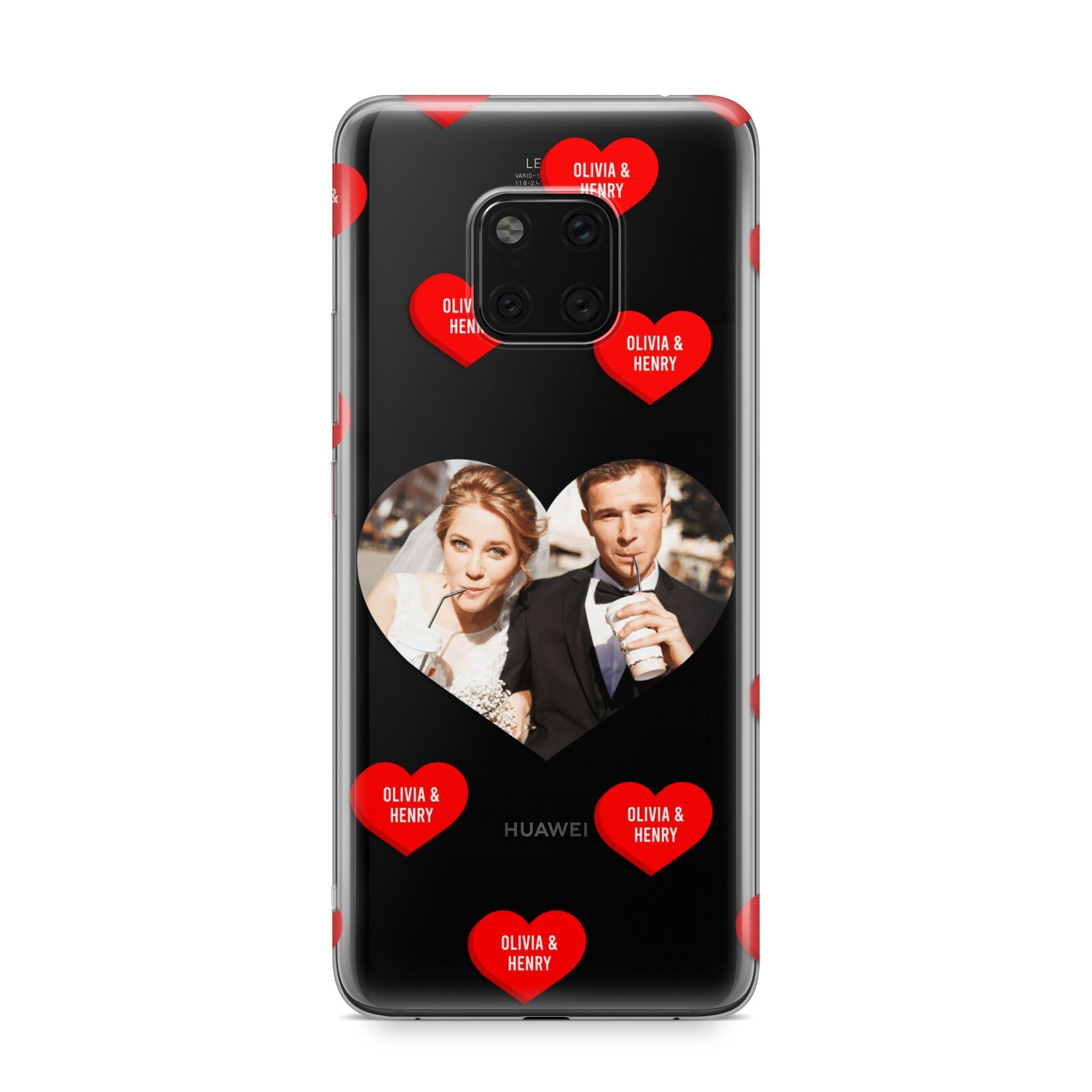 Valentines Day Photo Upload Huawei Mate 20 Pro Phone Case