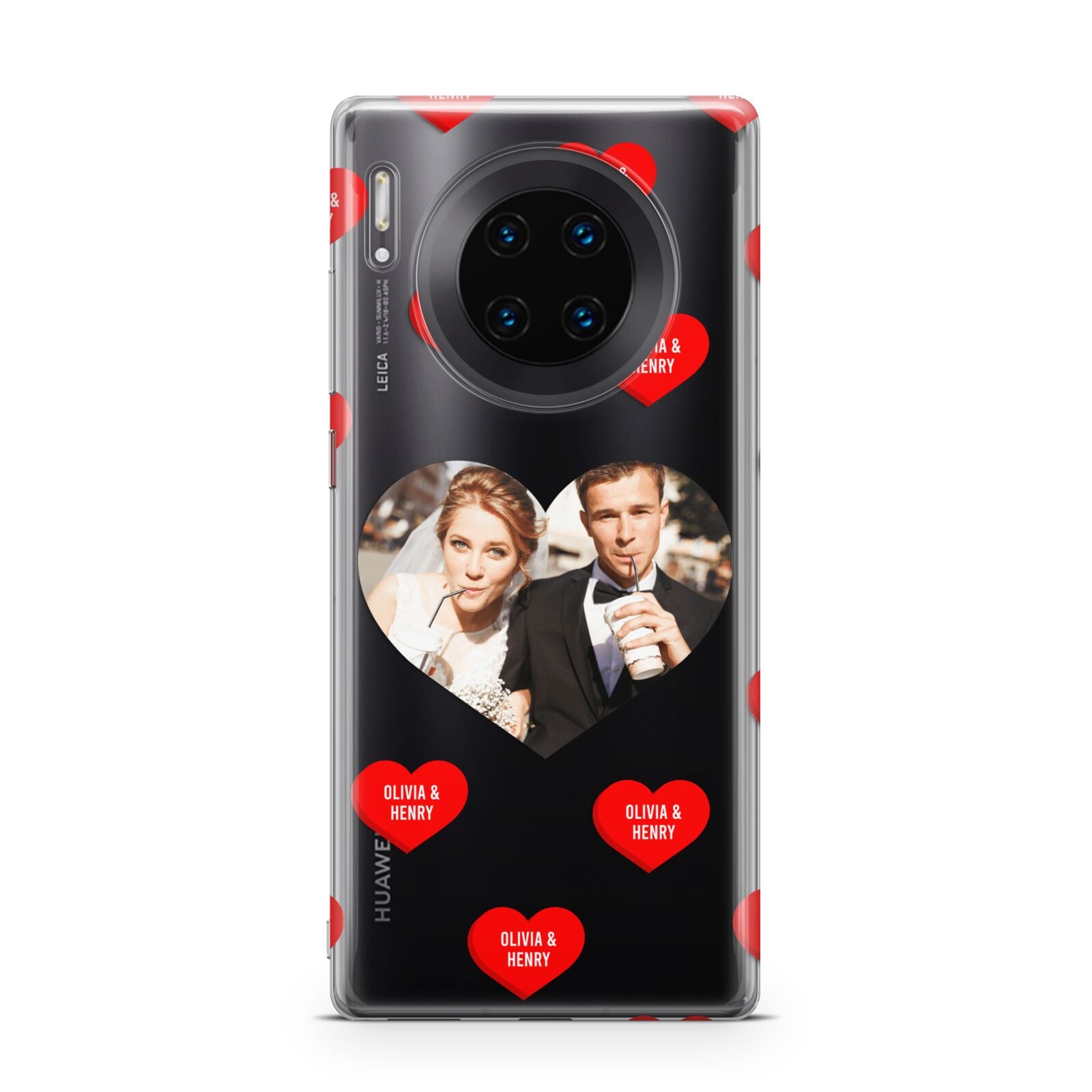 Valentines Day Photo Upload Huawei Mate 30 Pro Phone Case