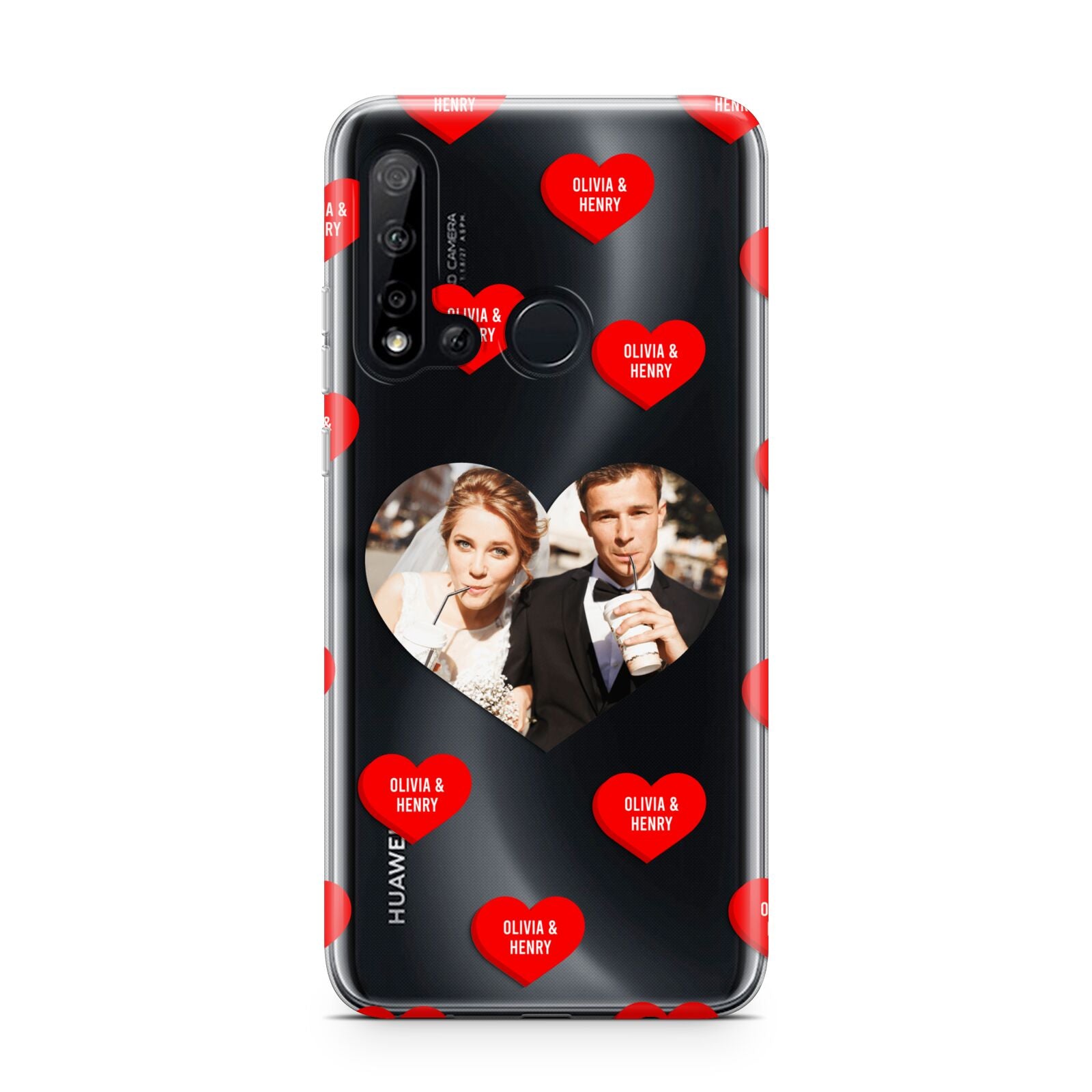 Valentines Day Photo Upload Huawei P20 Lite 5G Phone Case