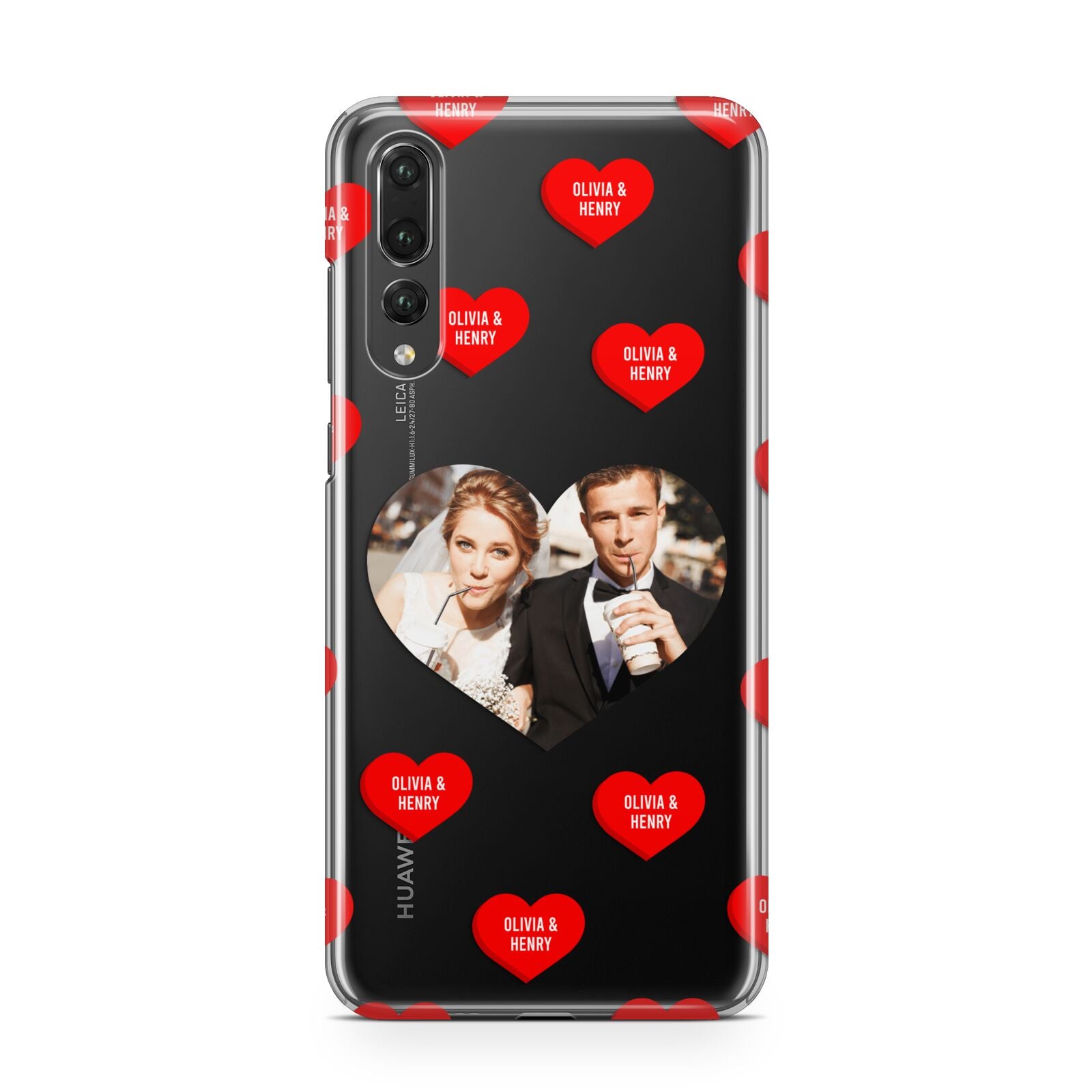 Valentines Day Photo Upload Huawei P20 Pro Phone Case