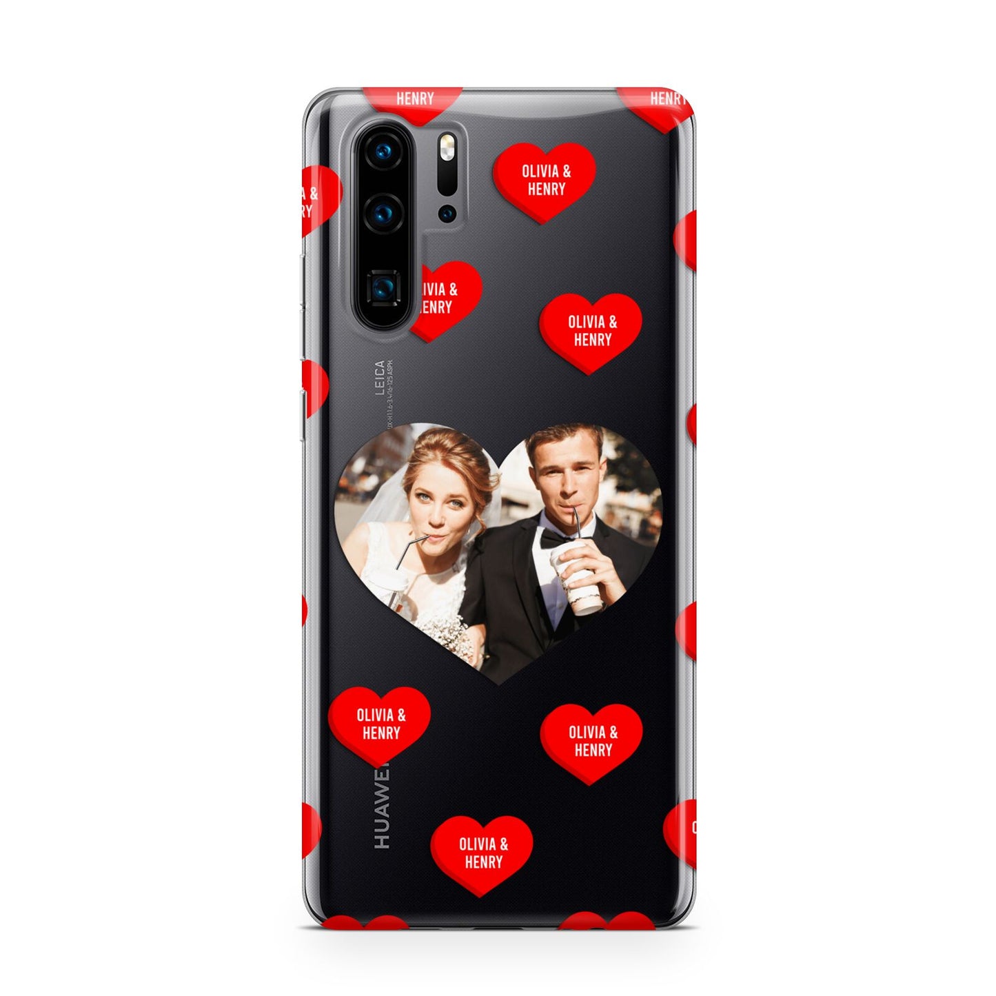 Valentines Day Photo Upload Huawei P30 Pro Phone Case