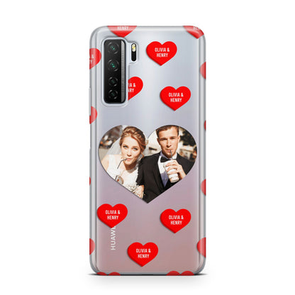 Valentines Day Photo Upload Huawei P40 Lite 5G Phone Case