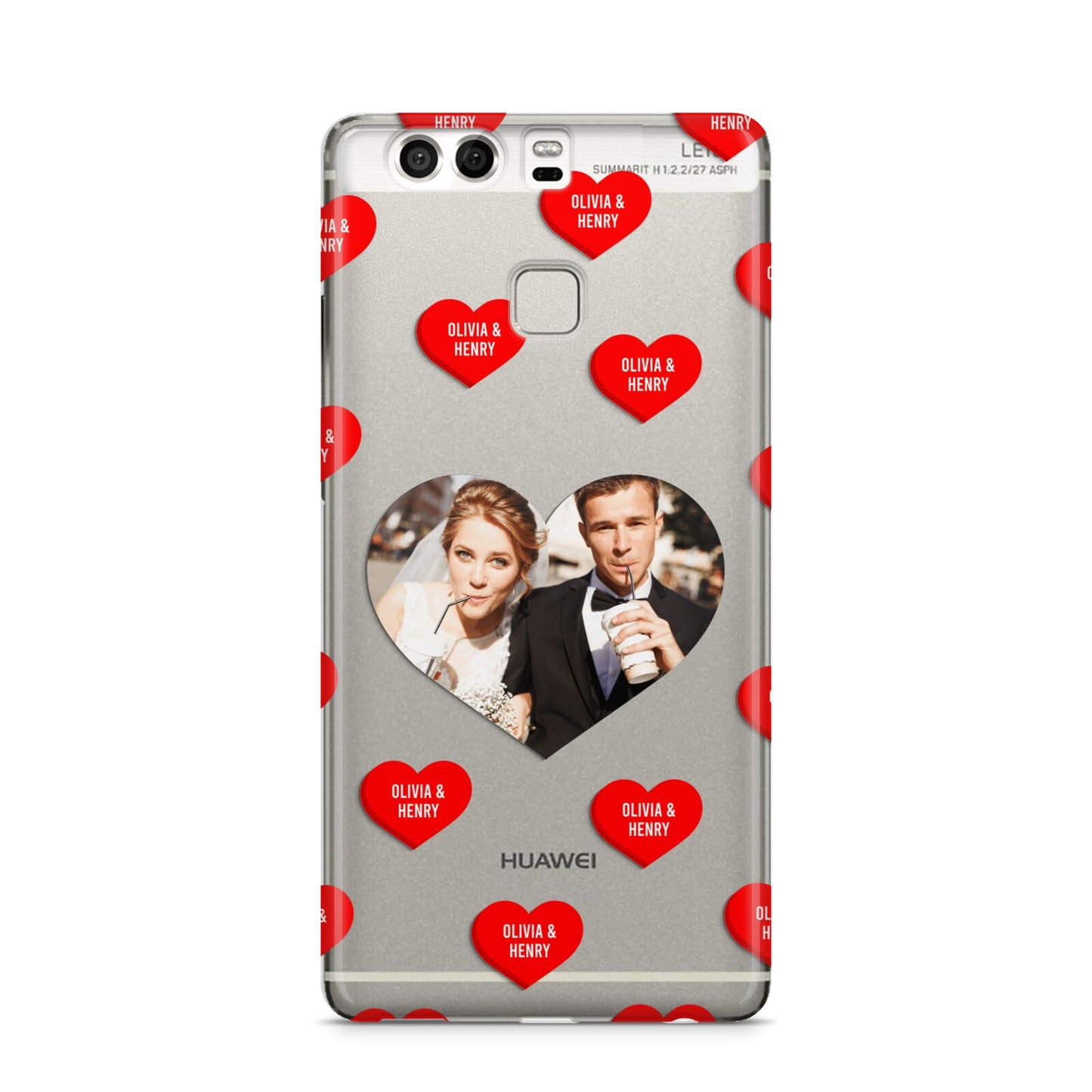 Valentines Day Photo Upload Huawei P9 Case