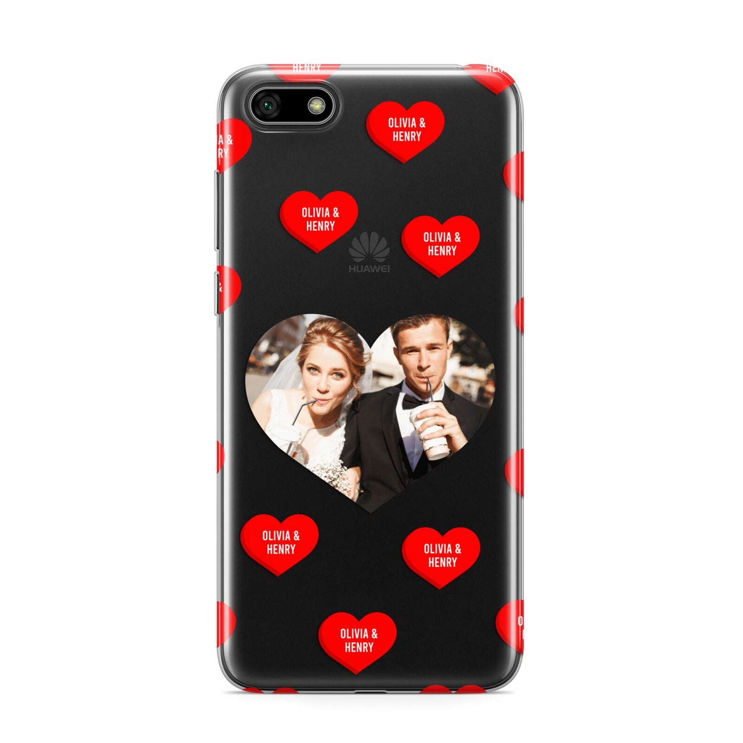 Valentines Day Photo Upload Huawei Y5 Prime 2018 Phone Case