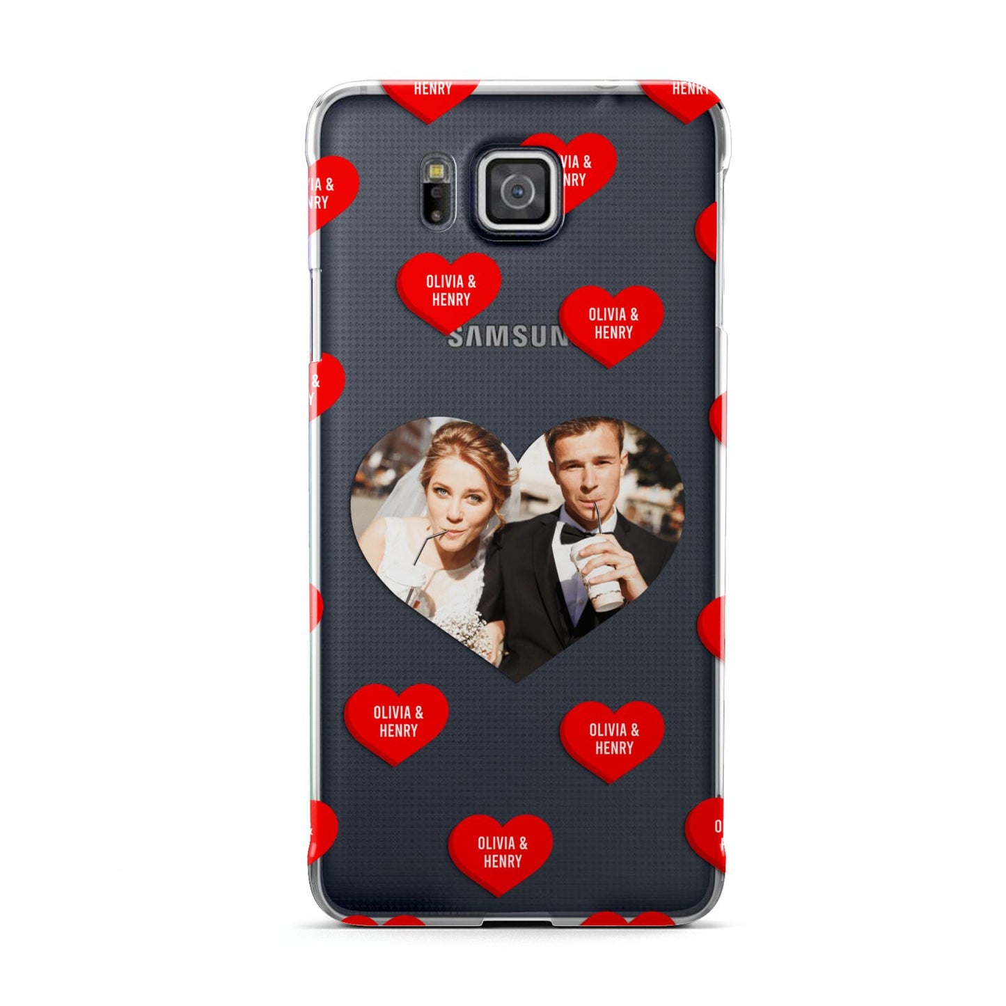 Valentines Day Photo Upload Samsung Galaxy Alpha Case