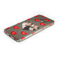 Valentines Day Photo Upload Samsung Galaxy Case Bottom Cutout
