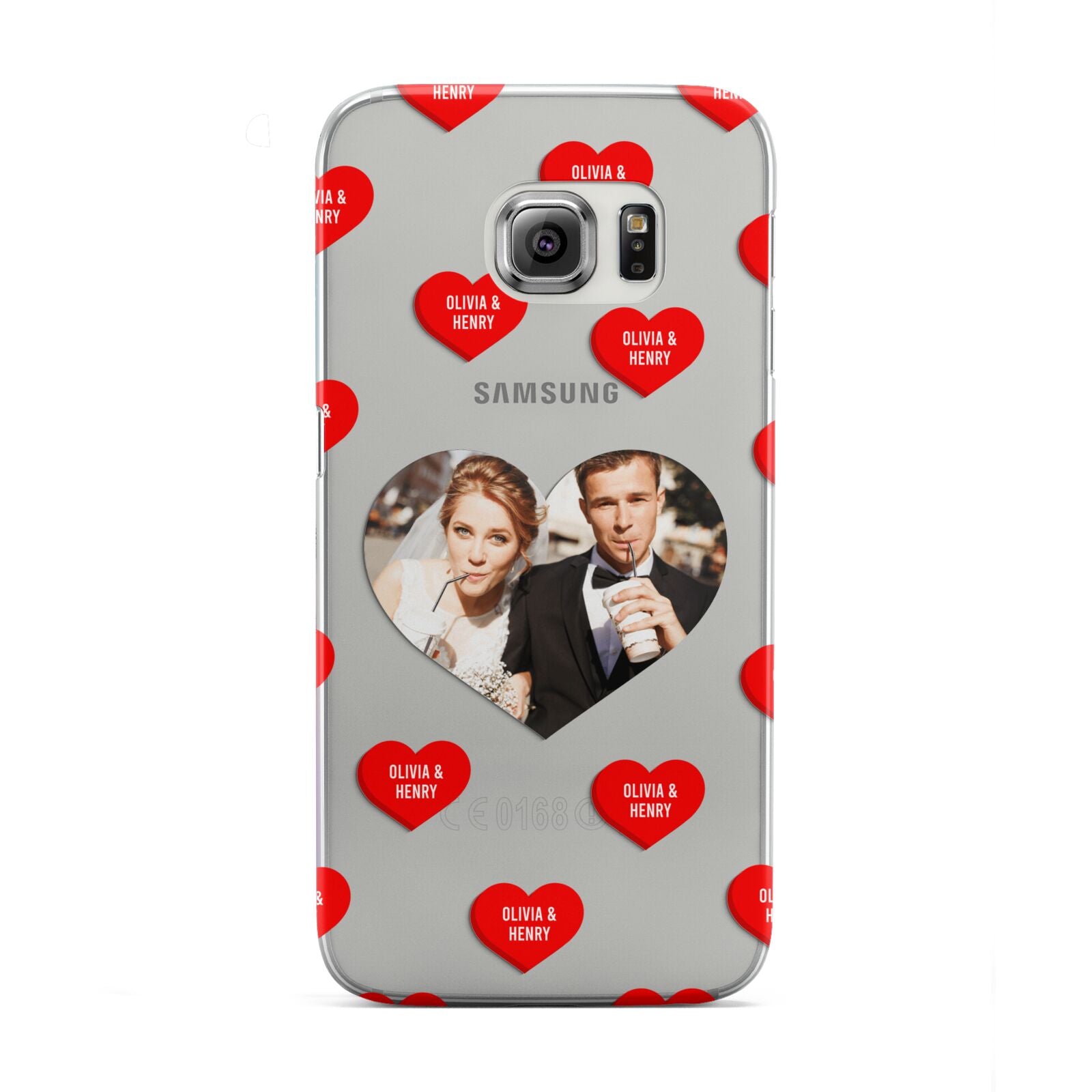 Valentines Day Photo Upload Samsung Galaxy S6 Edge Case