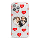 Valentines Day Photo Upload iPhone 13 Pro Max Clear Bumper Case