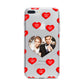 Valentines Day Photo Upload iPhone 7 Plus Bumper Case on Silver iPhone