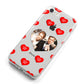Valentines Day Photo Upload iPhone 8 Bumper Case on Silver iPhone Alternative Image