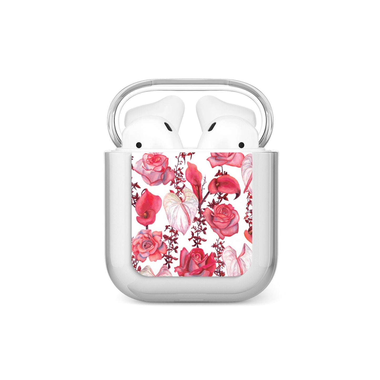 Valentines Flowers AirPods Case