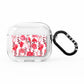 Valentines Flowers AirPods Clear Case 3rd Gen