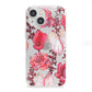 Valentines Flowers iPhone 13 Mini Clear Bumper Case