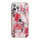 Valentines Flowers iPhone 13 Pro Max TPU Impact Case with Pink Edges