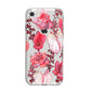 Valentines Flowers iPhone 8 Bumper Case on Silver iPhone