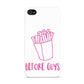 Valentines Fries Before Guys Apple iPhone 4s Case