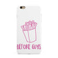 Valentines Fries Before Guys Apple iPhone 6 Plus 3D Tough Case