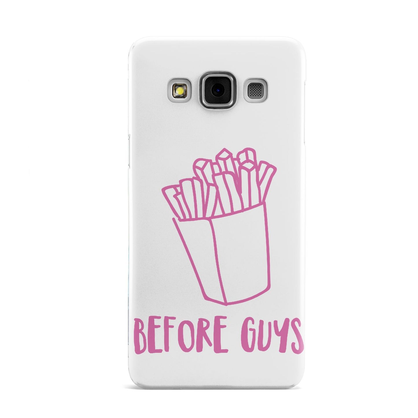 Valentines Fries Before Guys Samsung Galaxy A3 Case