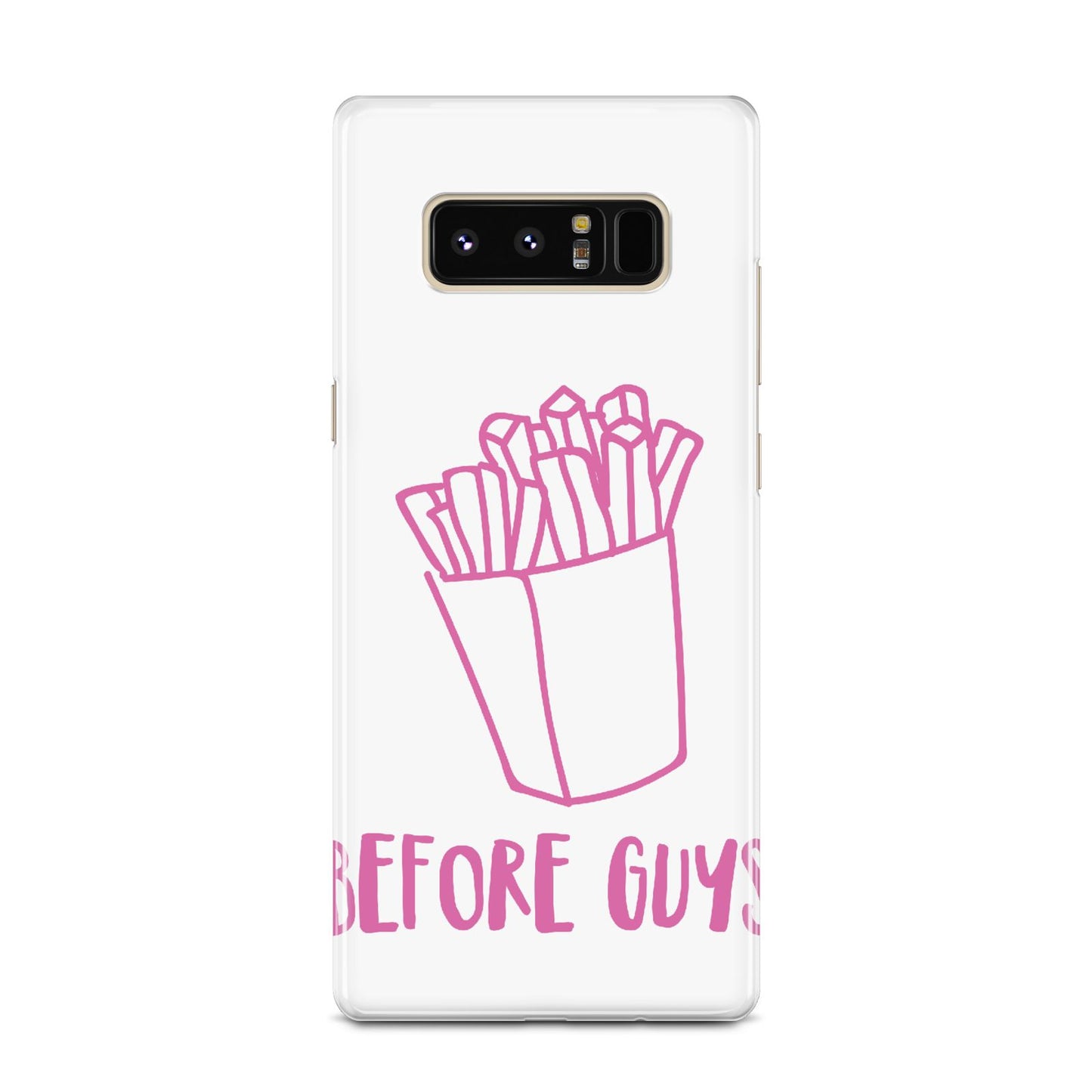Valentines Fries Before Guys Samsung Galaxy Note 8 Case