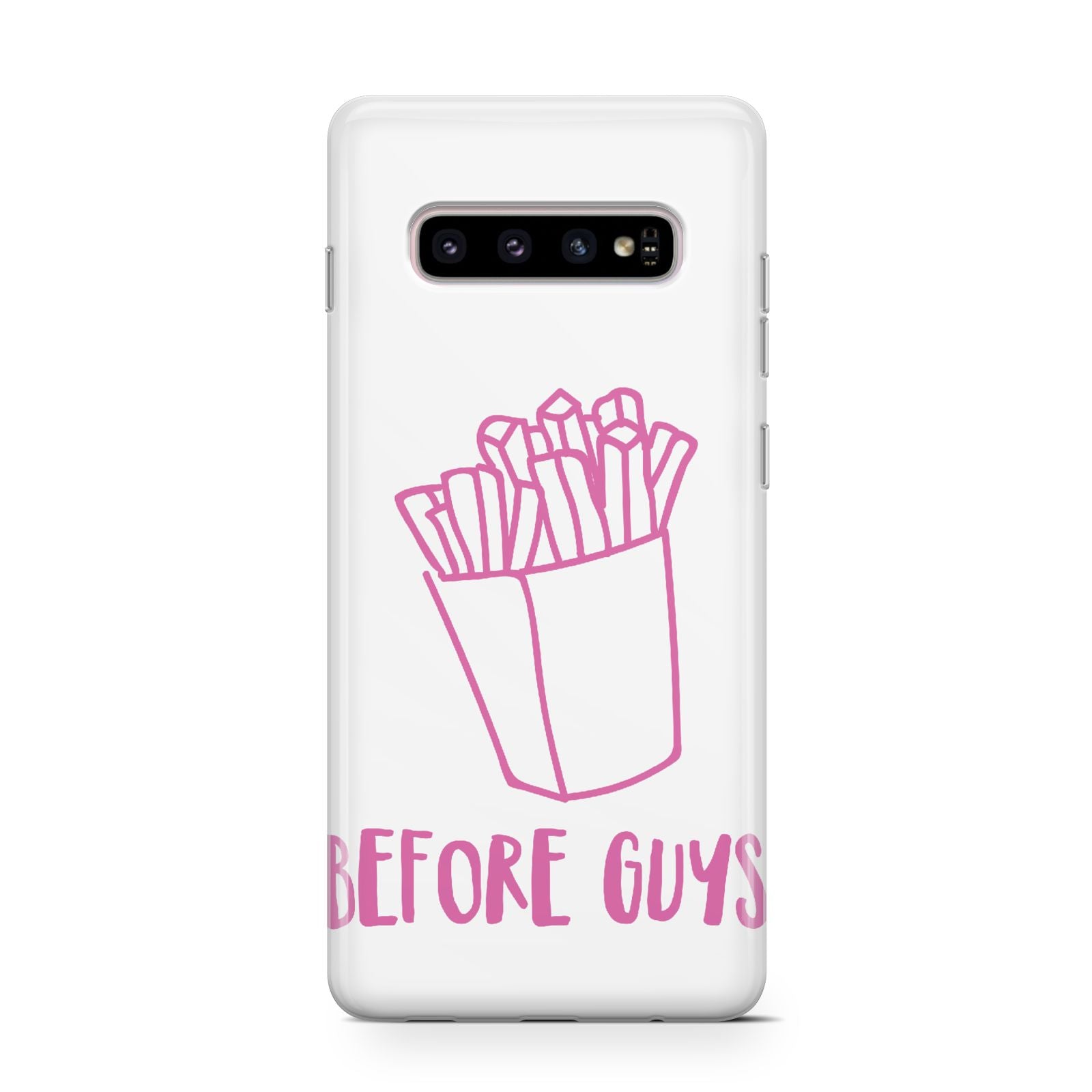 Valentines Fries Before Guys Samsung Galaxy S10 Case
