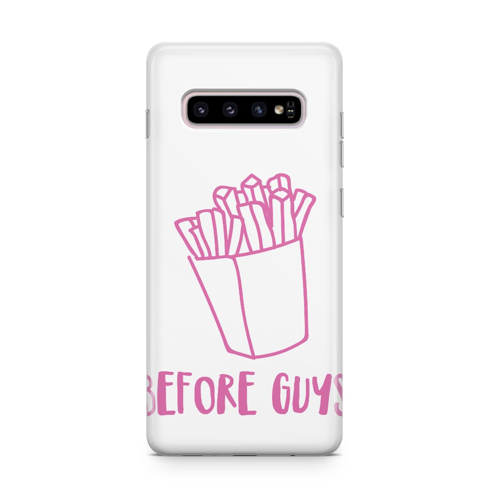 Valentines Fries Before Guys Samsung Galaxy S10 Plus Case