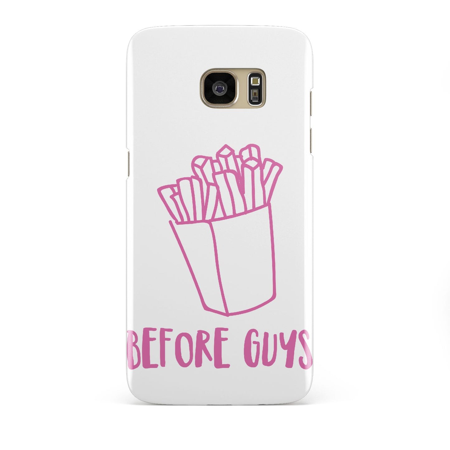 Valentines Fries Before Guys Samsung Galaxy S7 Edge Case