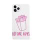Valentines Fries Before Guys iPhone 11 Pro 3D Snap Case