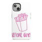 Valentines Fries Before Guys iPhone 13 Full Wrap 3D Tough Case