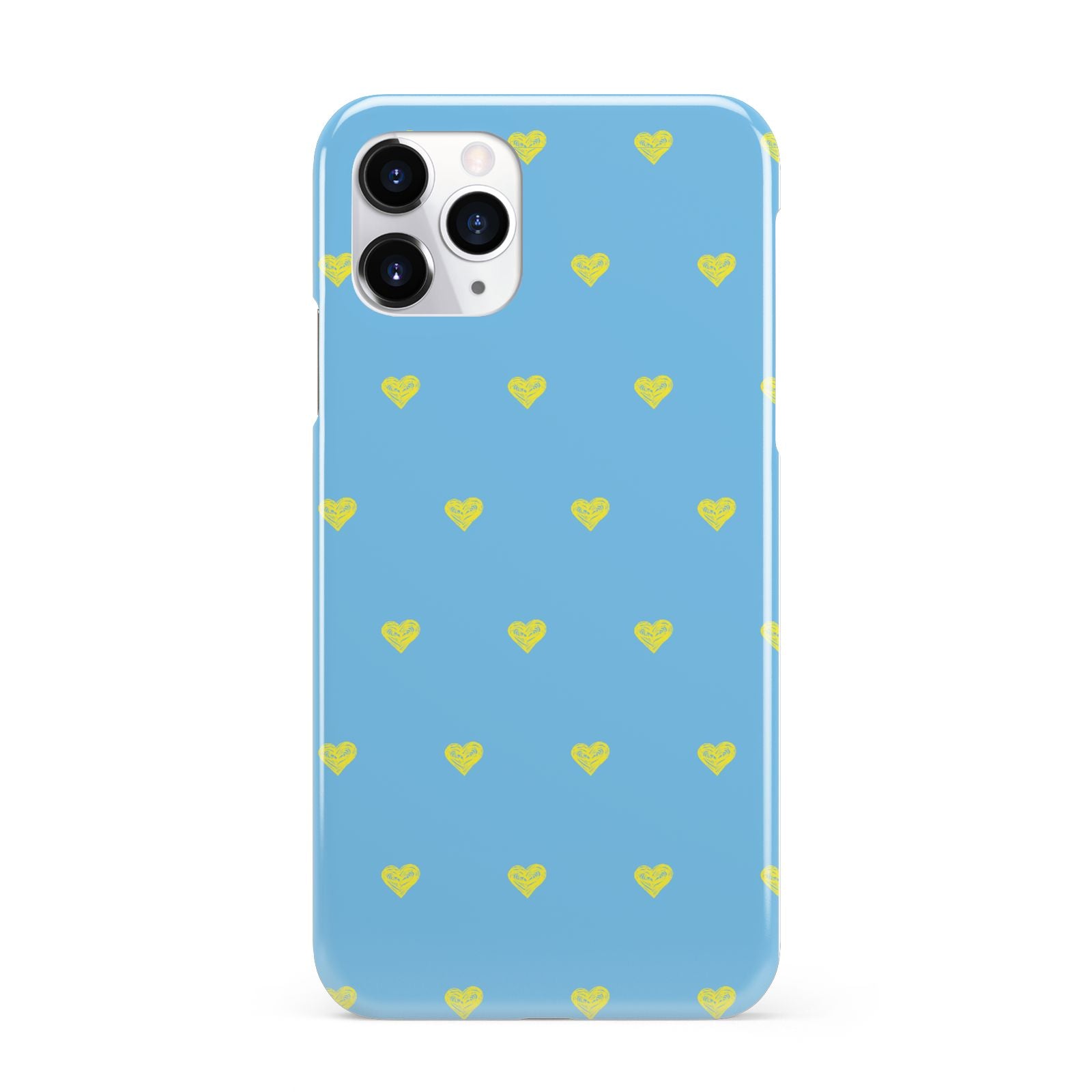 Valentines Hearts Polka Dot iPhone 11 Pro 3D Snap Case