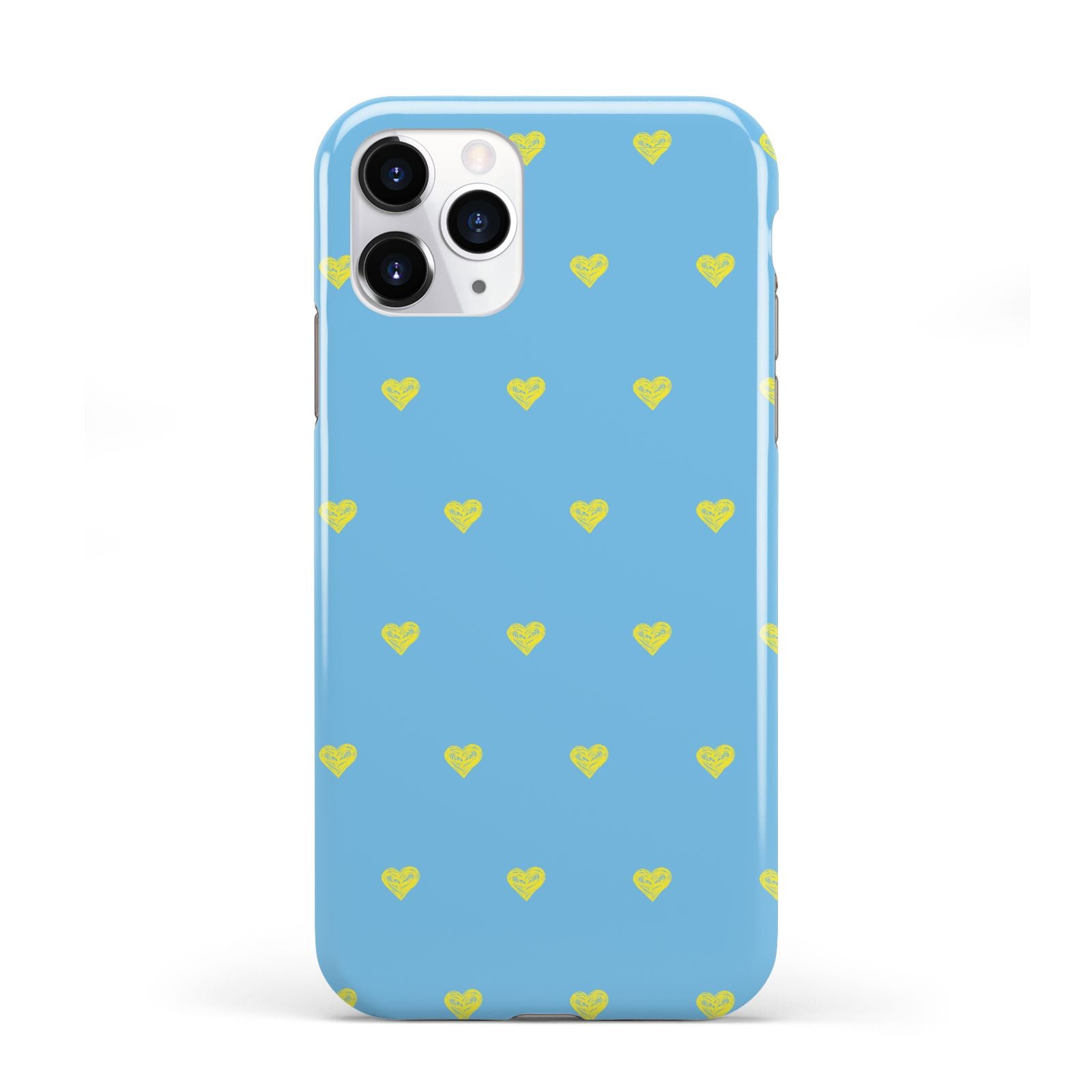 Valentines Hearts Polka Dot iPhone 11 Pro 3D Tough Case