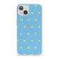 Valentines Hearts Polka Dot iPhone 13 Clear Bumper Case
