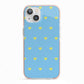 Valentines Hearts Polka Dot iPhone 13 TPU Impact Case with Pink Edges